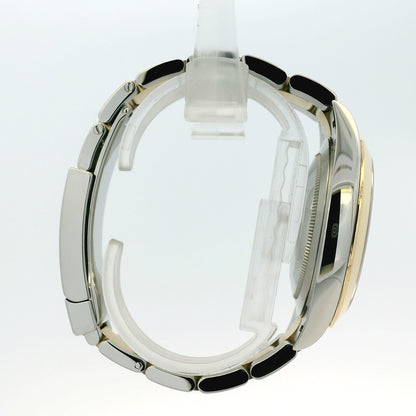 Rolex 126303 Datejust 18k Yellow Gold and Stainless Steel Black Diamond Dial on Oyster Bracelet Watch