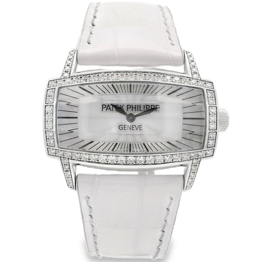 Patek Philippe 4991G 18k White Gold Mother of Pearl Watch