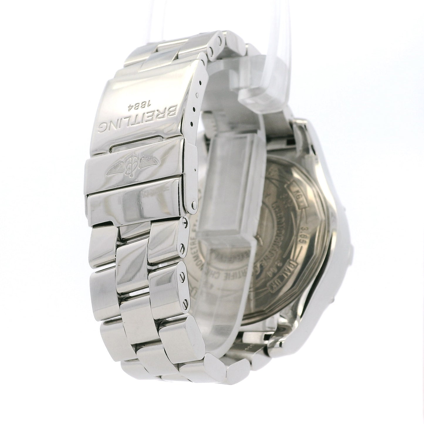 Breitling A13370 Stainless Steel with Blue Chrono Dial Watch