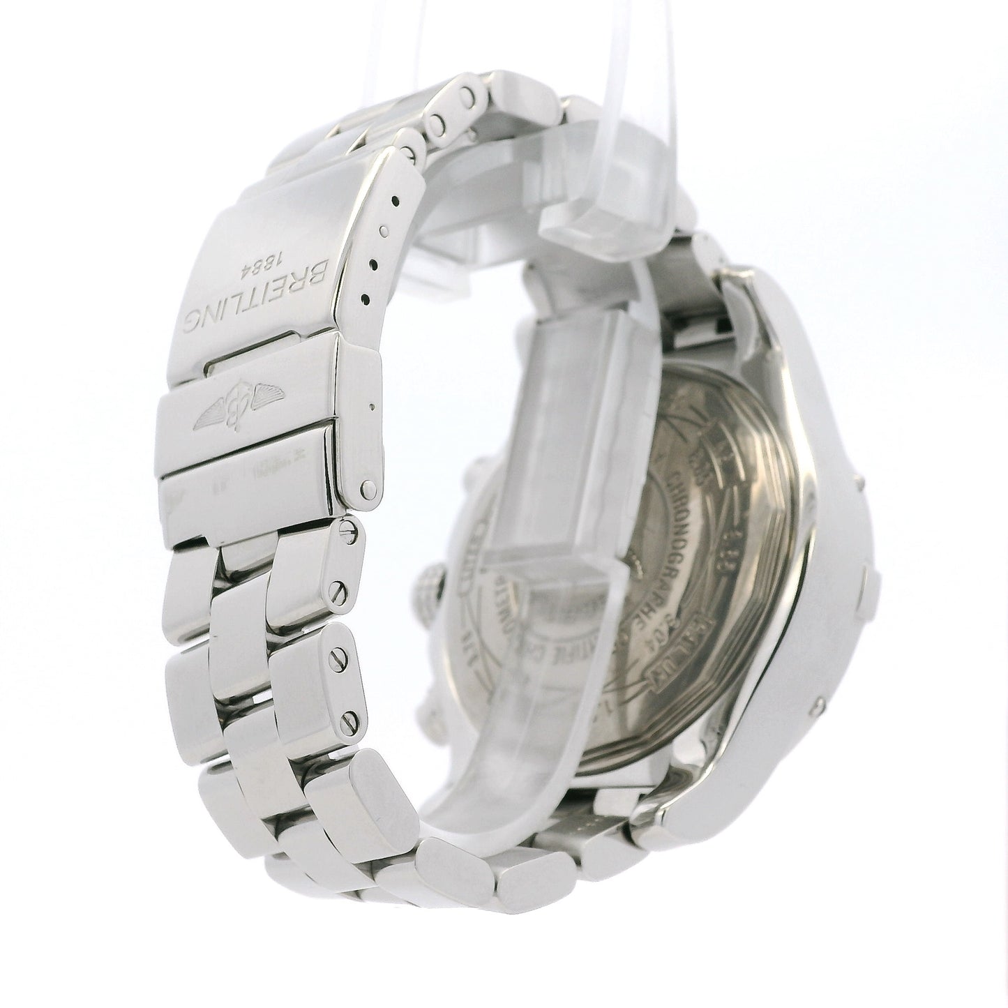 Breitling A13370 Stainless Steel with Blue Chrono Dial Watch