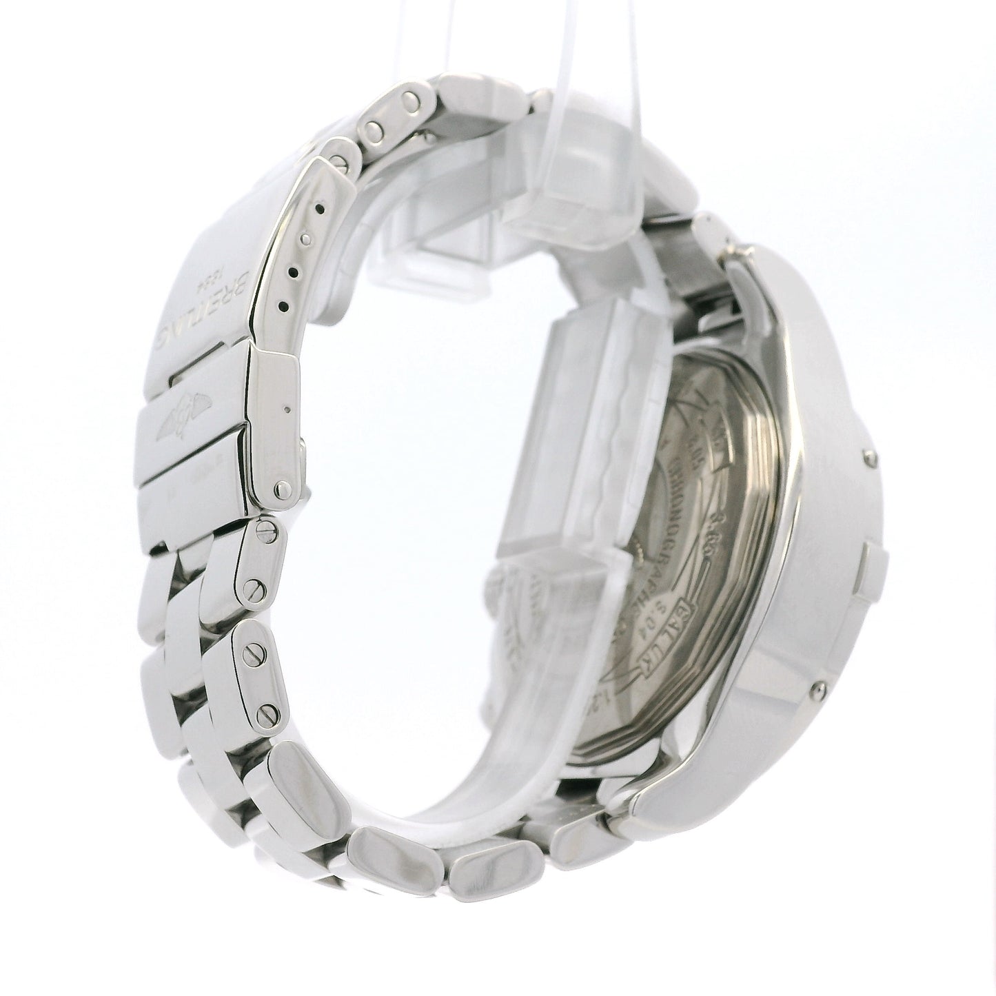 Breitling A13370 Stainless Steel with Blue Chrono Dial Watch