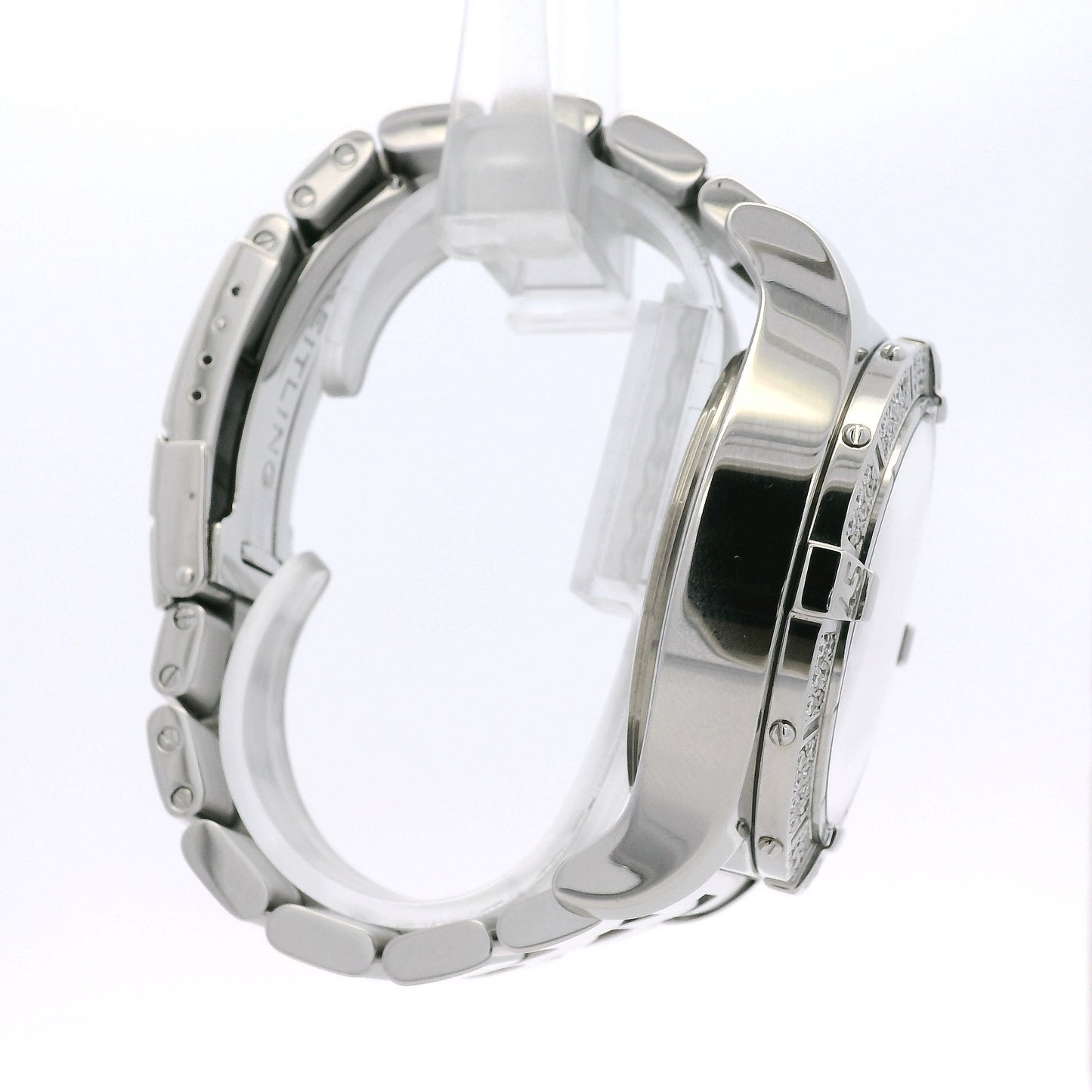 Breitling A13370 Stainless Steel with Blue Chrono Dial Watch