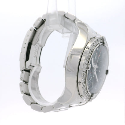 Breitling A13370 Stainless Steel with Blue Chrono Dial Watch