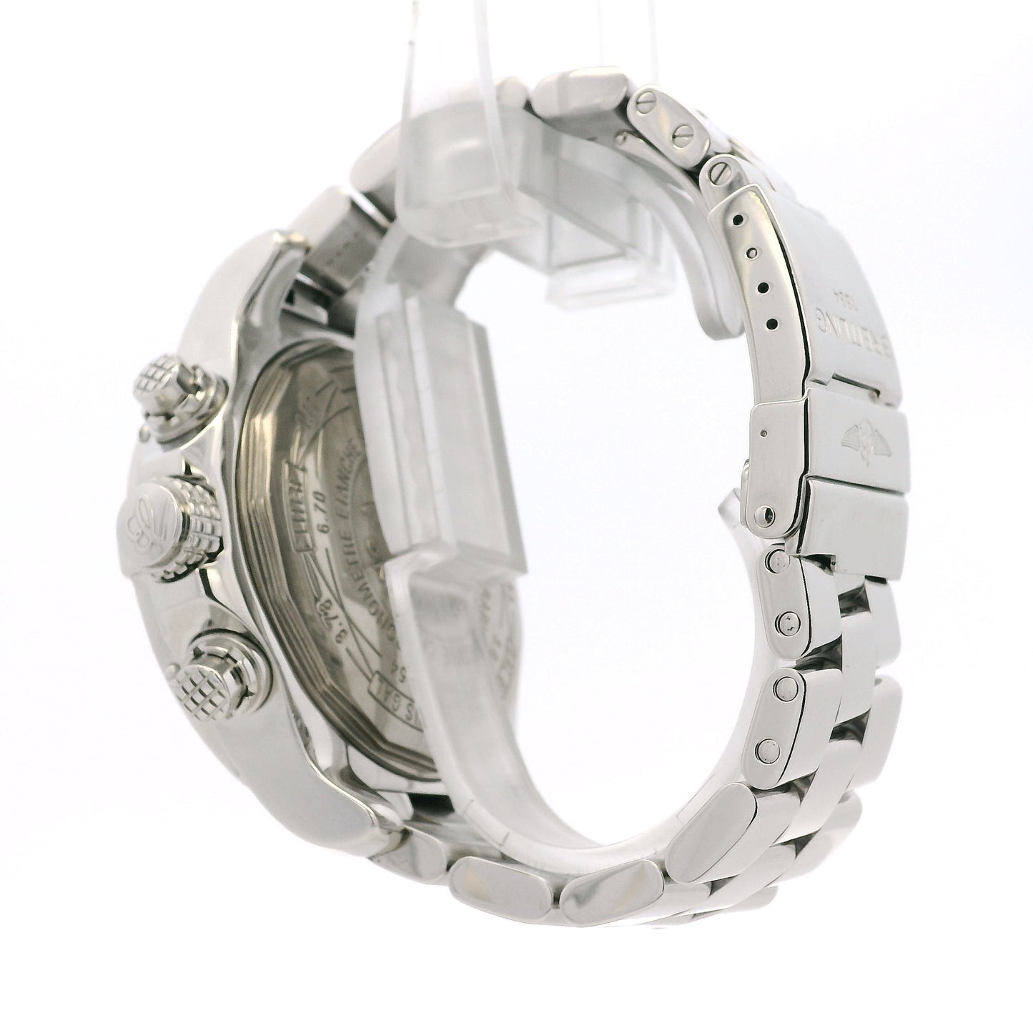 Breitling A13370 Stainless Steel with Blue Chrono Dial Watch