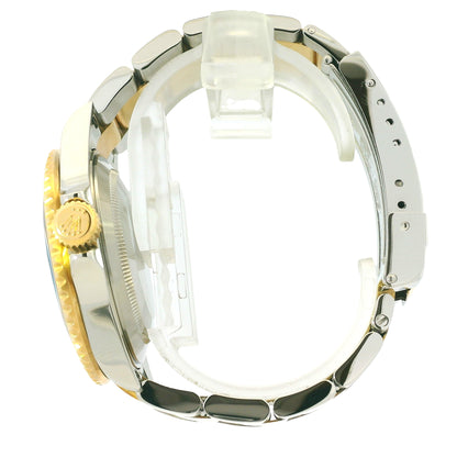 Rolex 16613 Submariner Two Tone Blue Bezel Blue Dial Watch