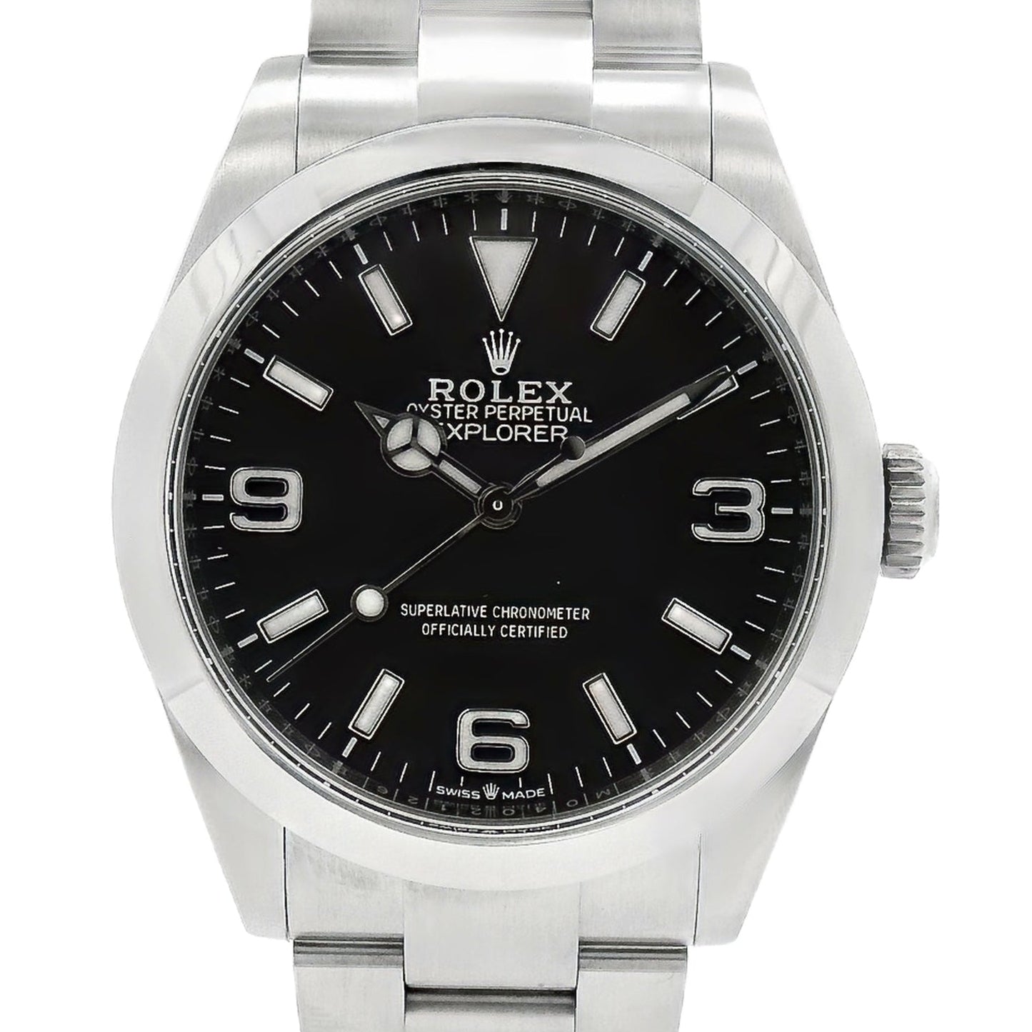 Rolex 224270 Explorer Stainless Steel Black Dial Watch