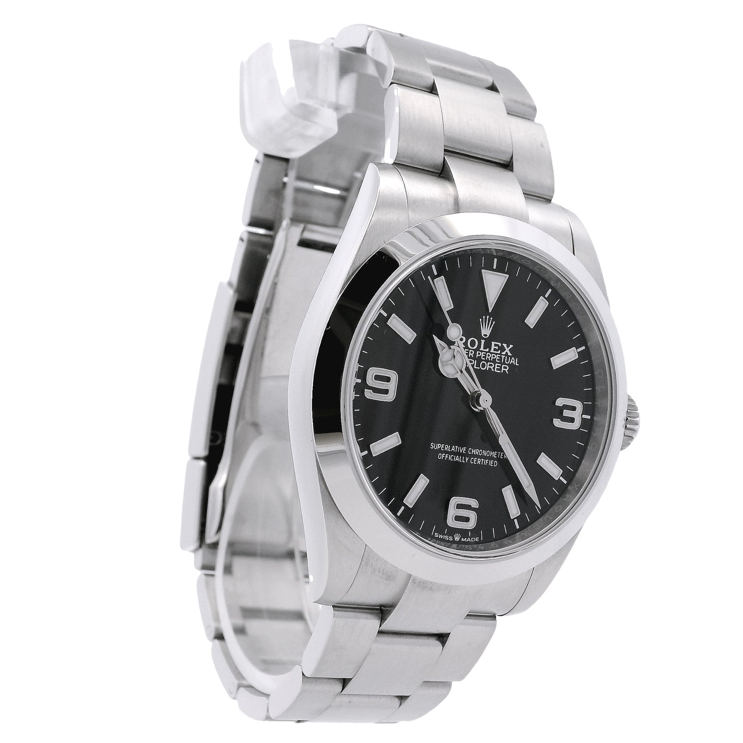 Rolex 224270 Explorer Stainless Steel Black Dial Watch