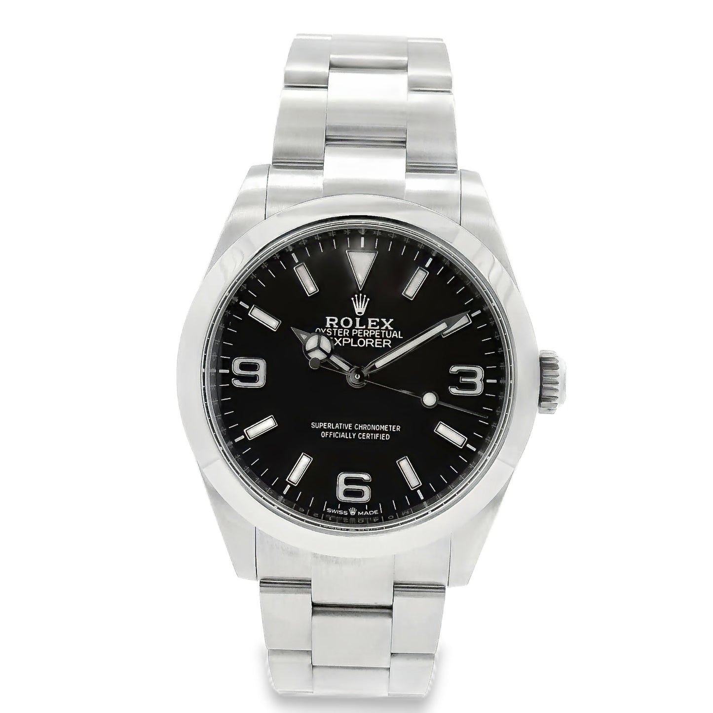 Rolex 224270 Explorer Stainless Steel Black Dial Watch