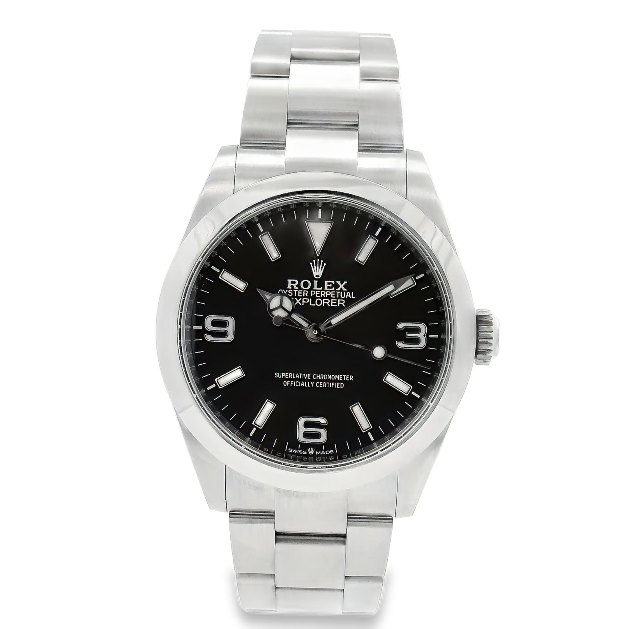 Rolex 224270 Explorer Stainless Steel Black Dial Watch