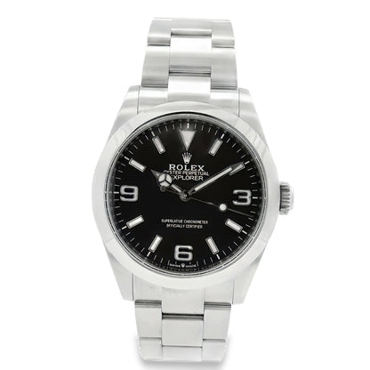 Rolex 224270 Explorer Stainless Steel Black Dial Watch