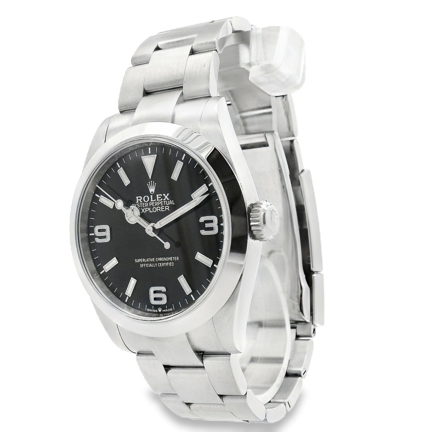 Rolex 224270 Explorer Stainless Steel Black Dial Watch
