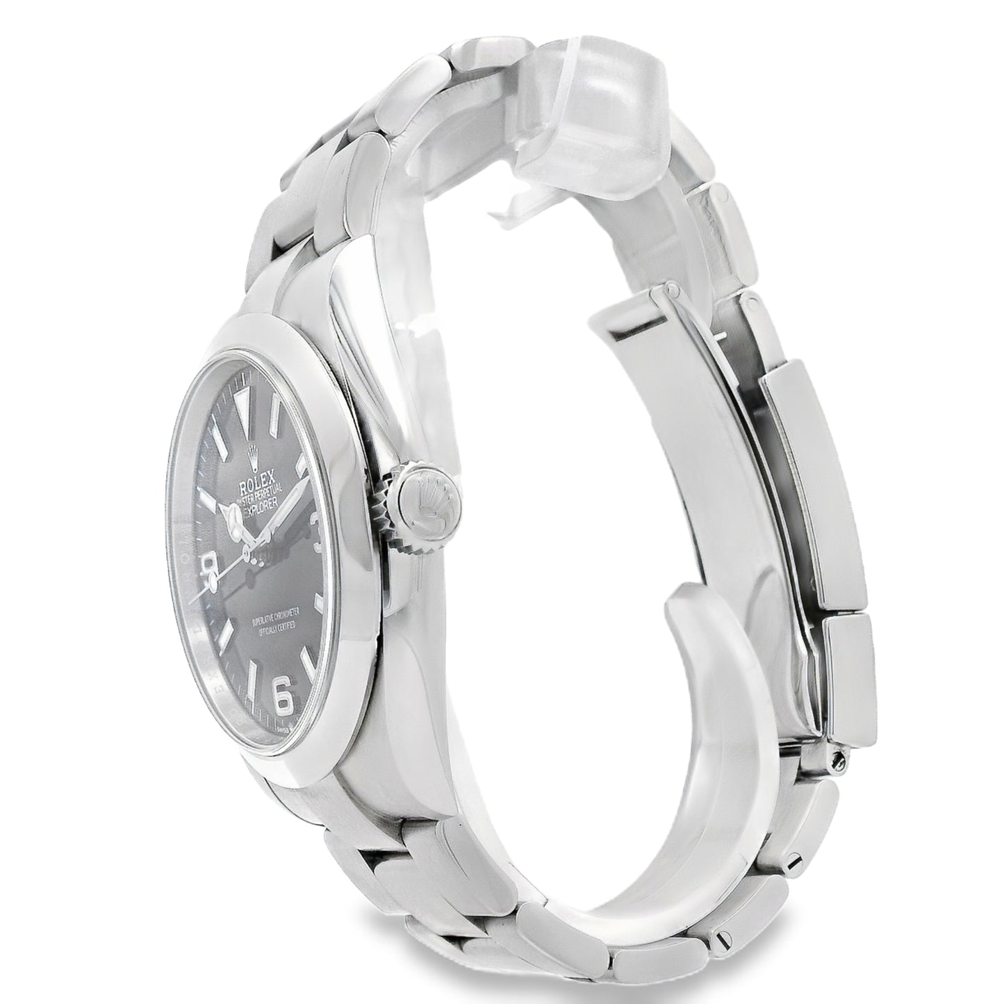 Rolex 224270 Explorer Stainless Steel Black Dial Watch