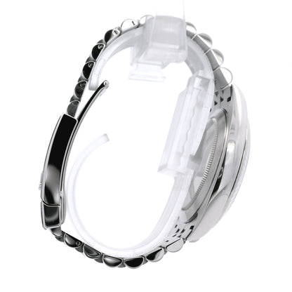 Rolex 126334 Datejust 18k White Gold Fluted Bezel Silver Dial on Stainless Steel Jubilee Bracelet Watch