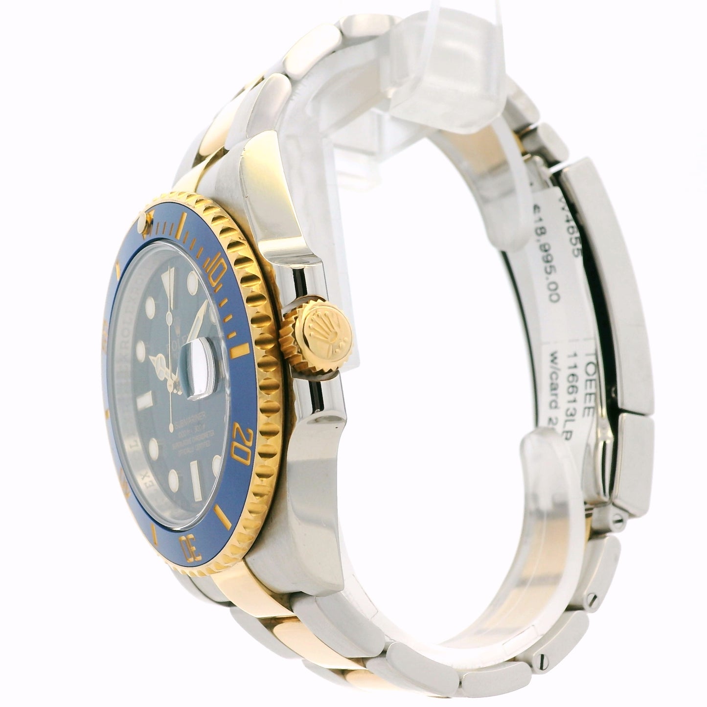 Rolex 116613LB Submariner 18k Yellow Gold and Stainless Steel Watch