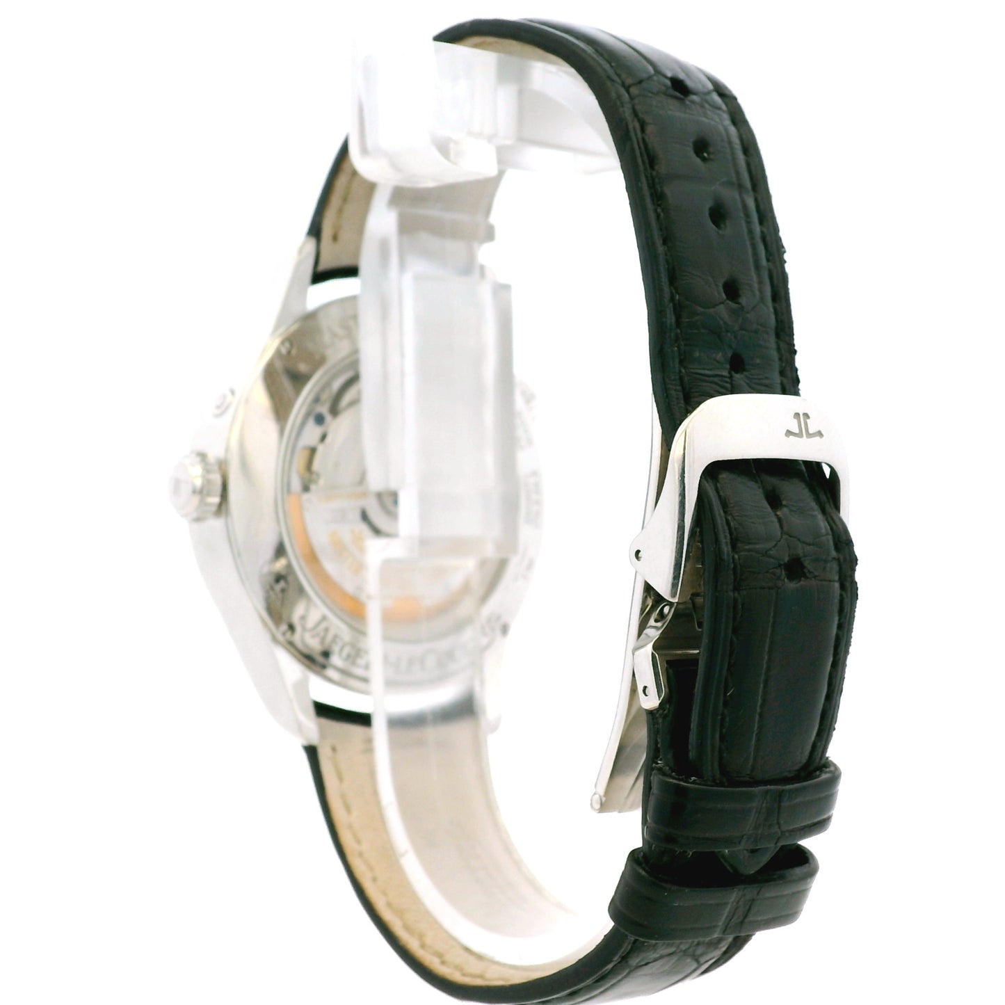 Jaeger Le Coultre Q1428421 Master Geographic Stainless Steel Watch