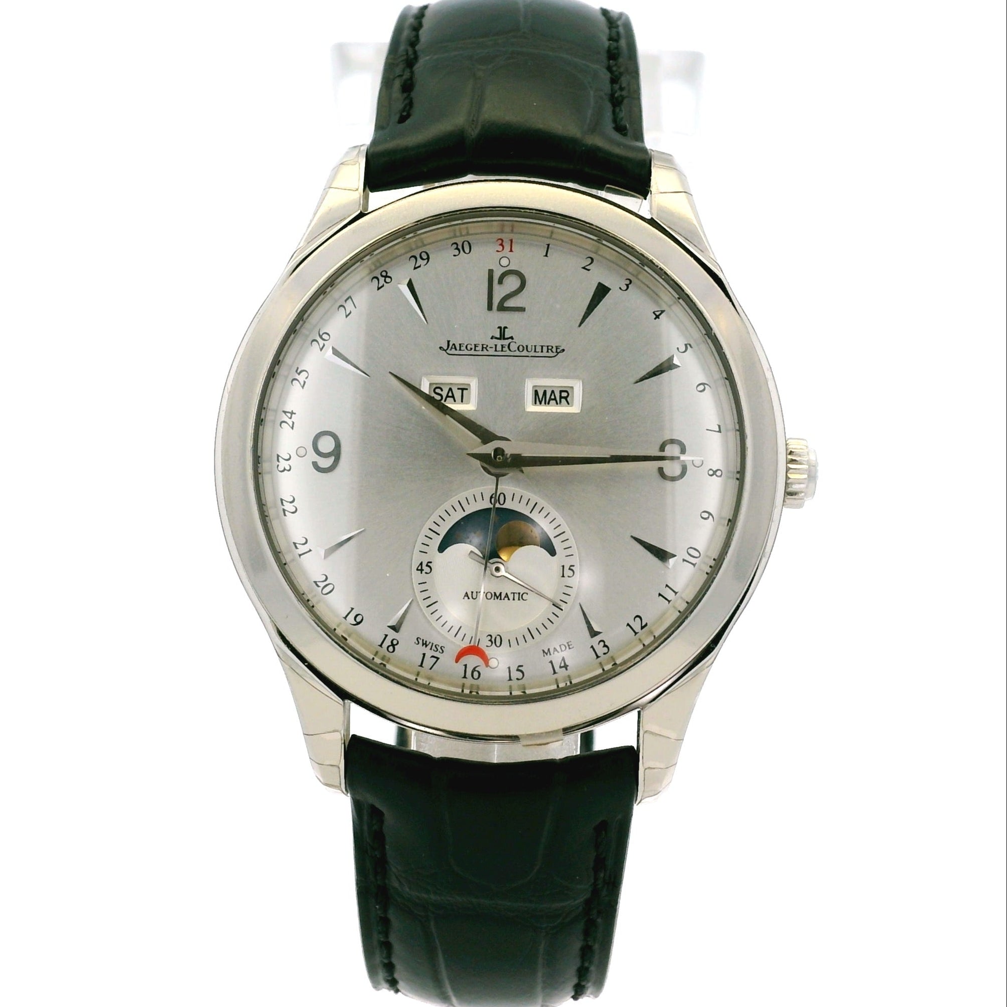 Jaeger Le Coultre Q1558420 Master Calendar Stainless Steel Watch