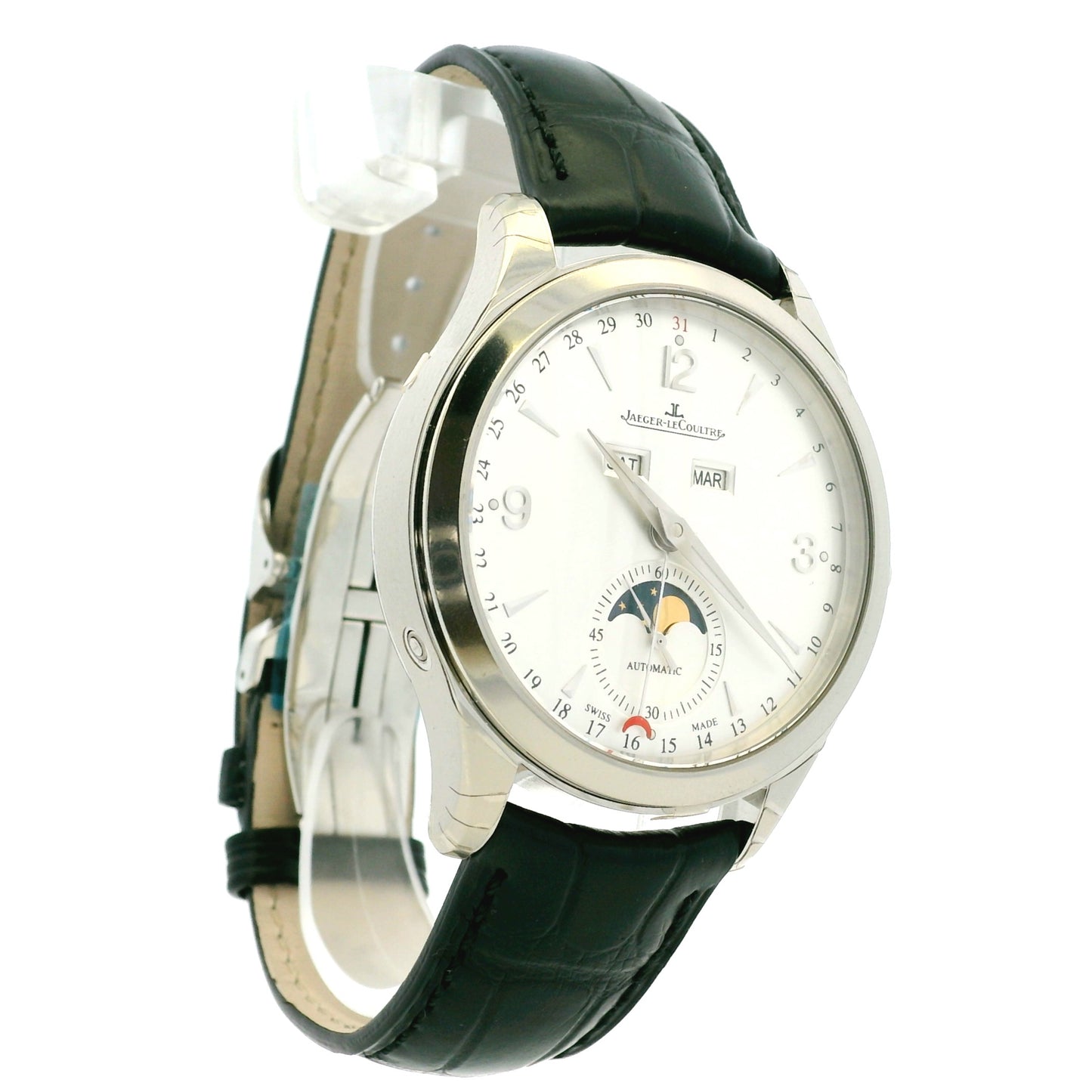 Jaeger Le Coultre Q1558420 Master Calendar Stainless Steel Watch