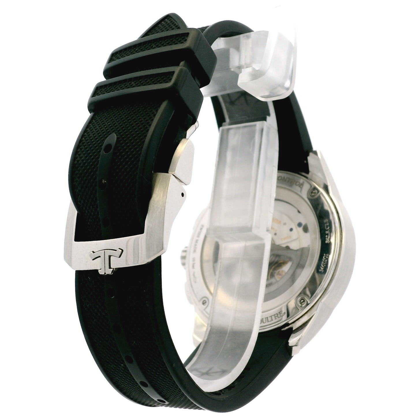 Jaeger Le Coultre Q9028471 Polaris Stainless Steel Black Dial Watch