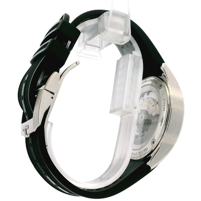 Jaeger Le Coultre Q9028471 Polaris Stainless Steel Black Dial Watch