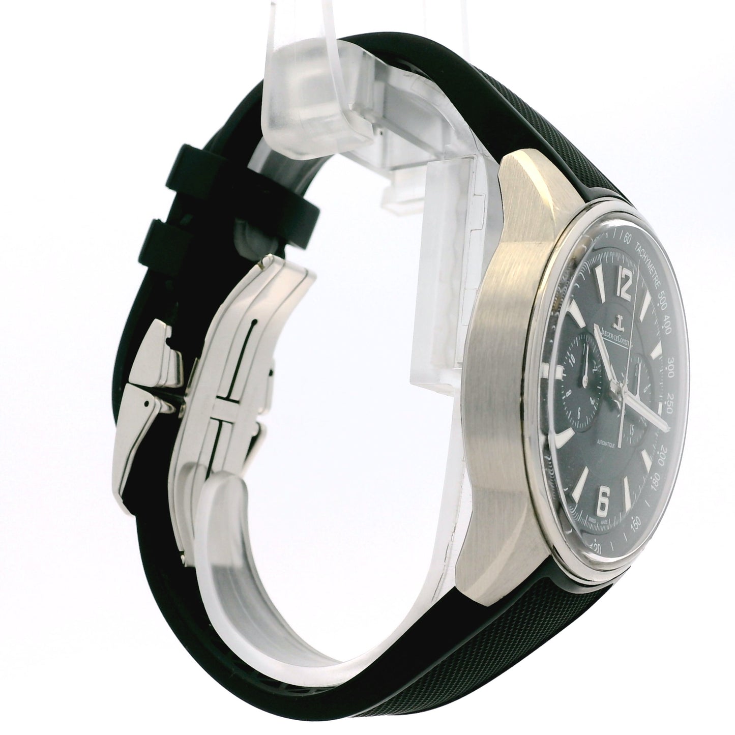 Jaeger Le Coultre Q9028471 Polaris Stainless Steel Black Dial Watch