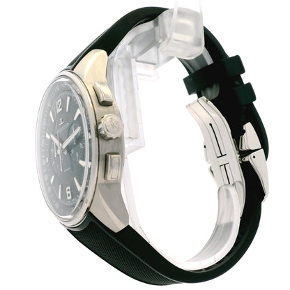 Jaeger Le Coultre Q9028471 Polaris Stainless Steel Black Dial Watch