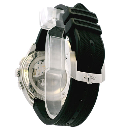 Jaeger Le Coultre Q9028471 Polaris Stainless Steel Black Dial Watch