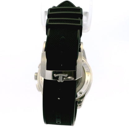 Jaeger Le Coultre Q9028471 Polaris Stainless Steel Black Dial Watch