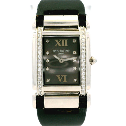 Patek Philippe 4920G Twenty-4 Stainless Steel Diamond Bezel Watch