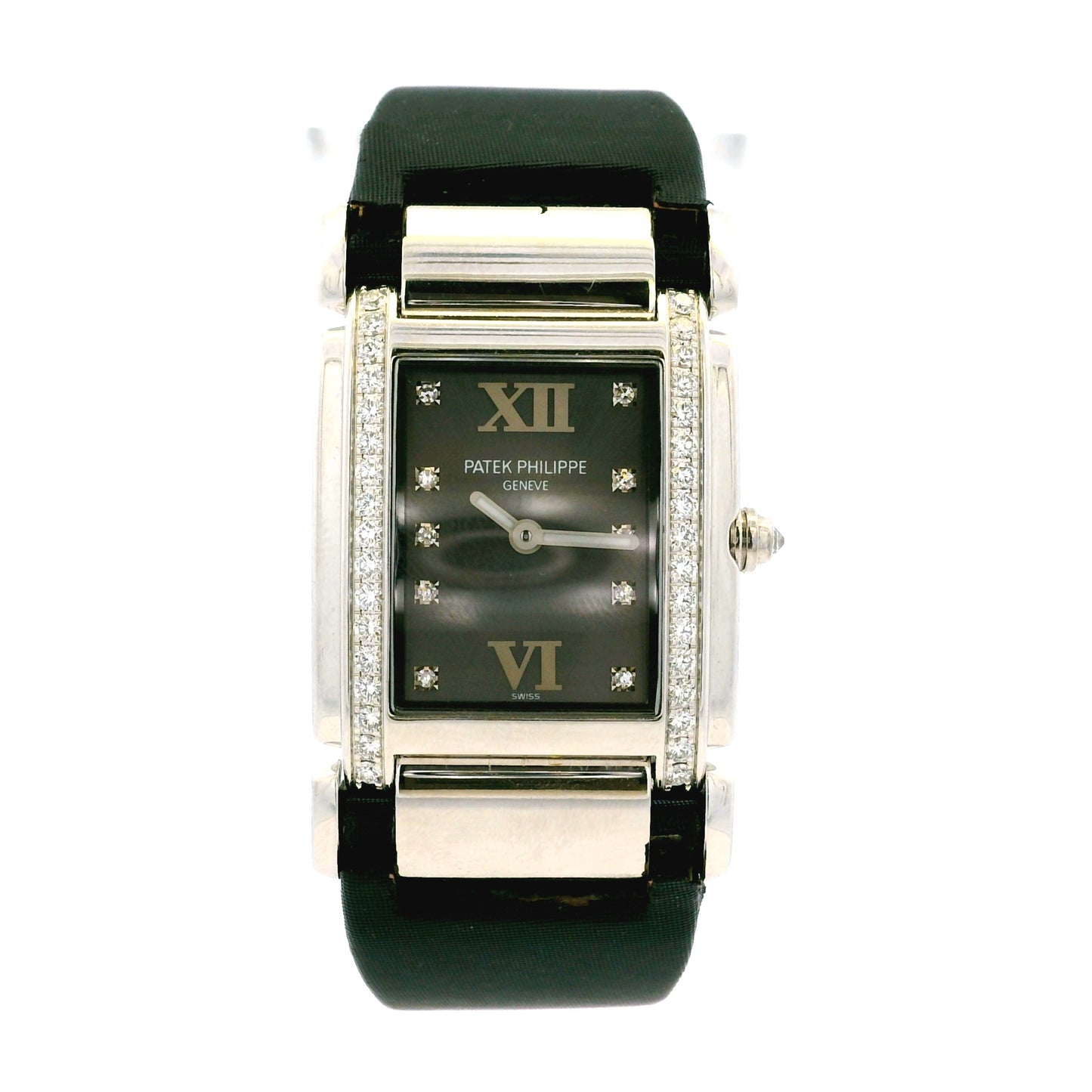 Patek Philippe 4920G Twenty-4 Stainless Steel Diamond Bezel Watch