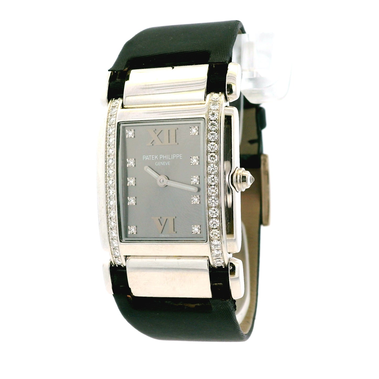 Patek Philippe 4920G Twenty-4 Stainless Steel Diamond Bezel Watch