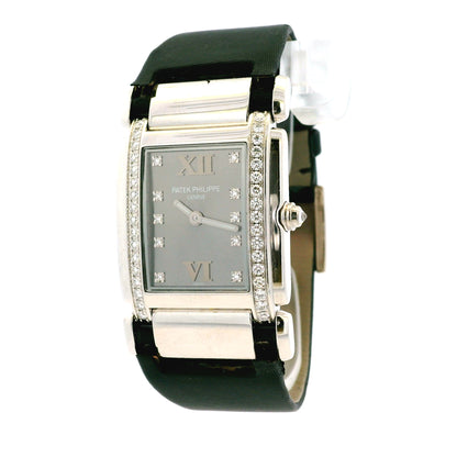 Patek Philippe 4920G Twenty-4 Stainless Steel Diamond Bezel Watch