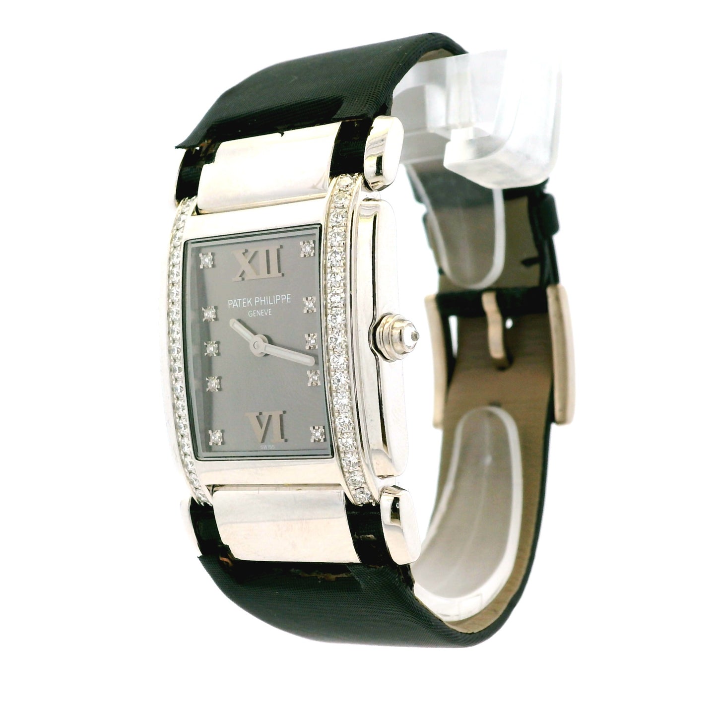Patek Philippe 4920G Twenty-4 Stainless Steel Diamond Bezel Watch