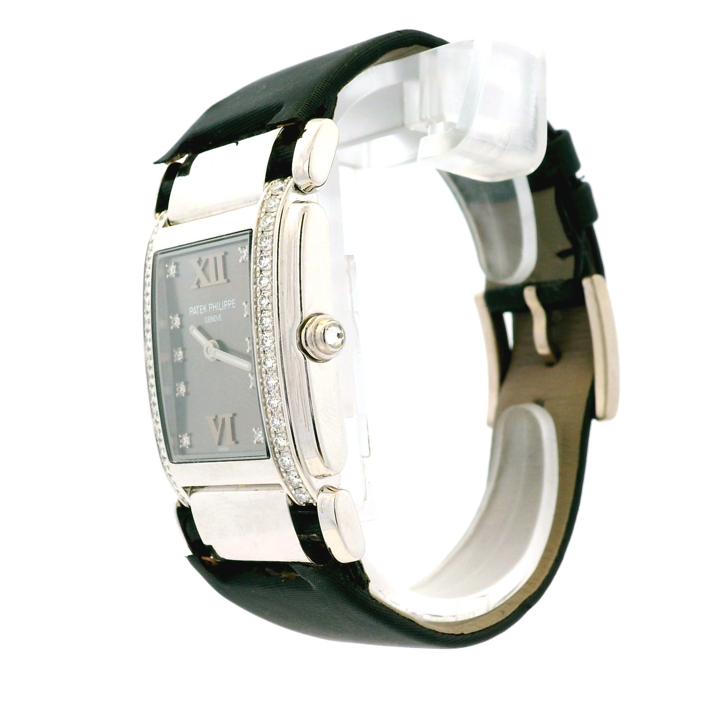 Patek Philippe 4920G Twenty-4 Stainless Steel Diamond Bezel Watch