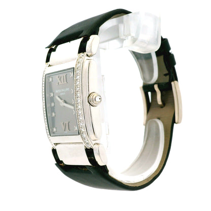 Patek Philippe 4920G Twenty-4 Stainless Steel Diamond Bezel Watch