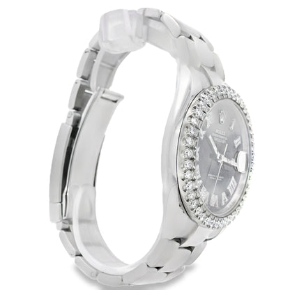 Rolex 126300 Aftermarket Datejust on Oyster Bracelet Watch