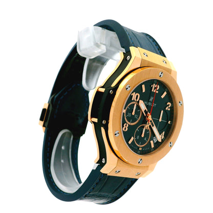 Hublot 18k Rose Gold Big Bang 34.1.PX.130.RX 44mm with Black Dial Watch