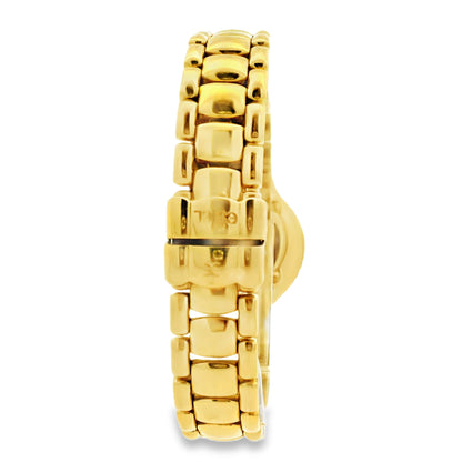 Ebel Beluga 18k Yellow Gold 24mm Mother of Pearl Dial with Diamond Bezel Watch