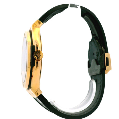 Hublot 18k Rose Gold 42mm Classic Fusion Racing Grey Dial and Black Leather Strap Watch