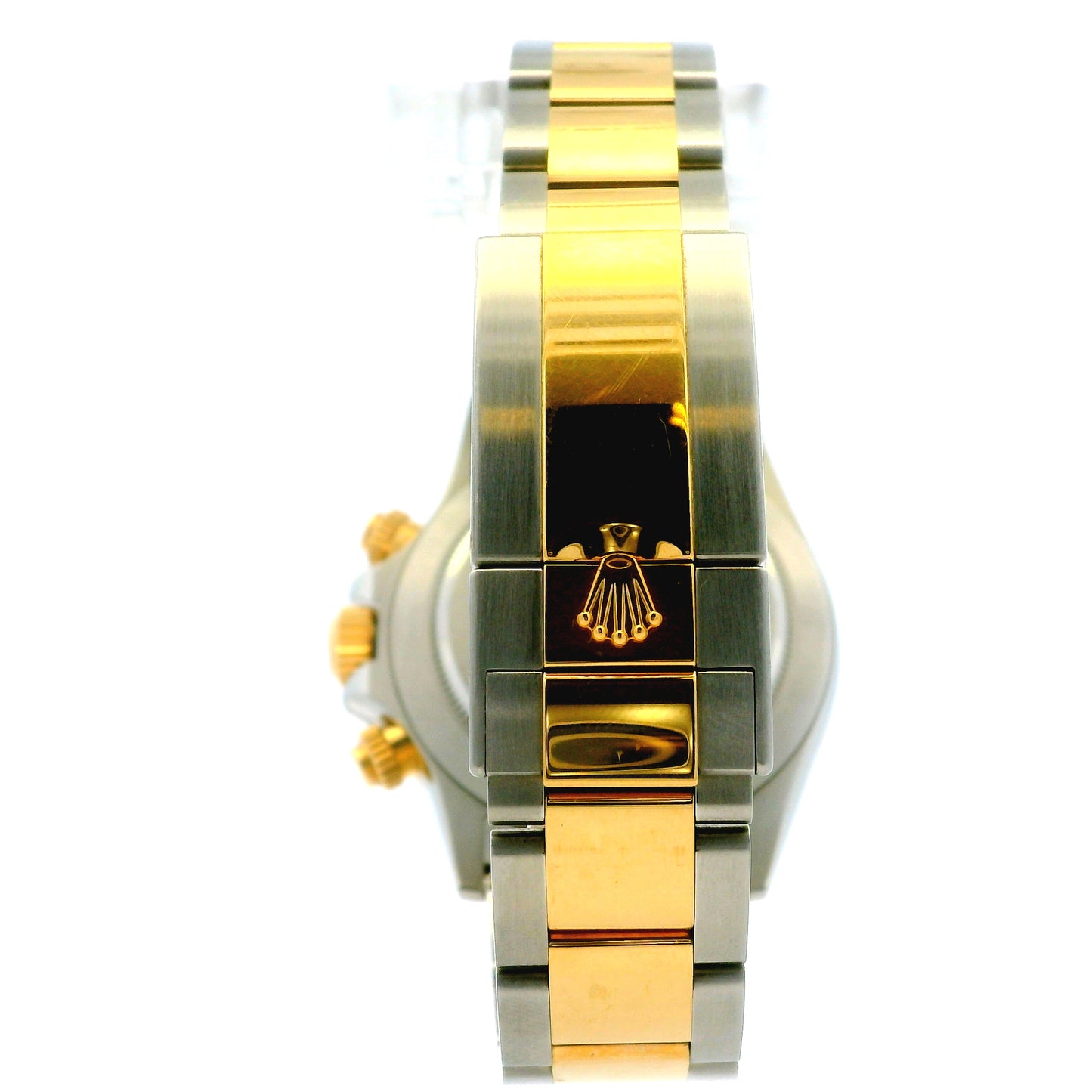 Rolex 116503 Daytona 40mm Two-Tone 18k Gold MOP Diamond Dial Watch