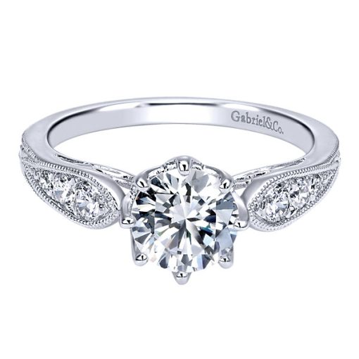 gabriel & co engagement rings