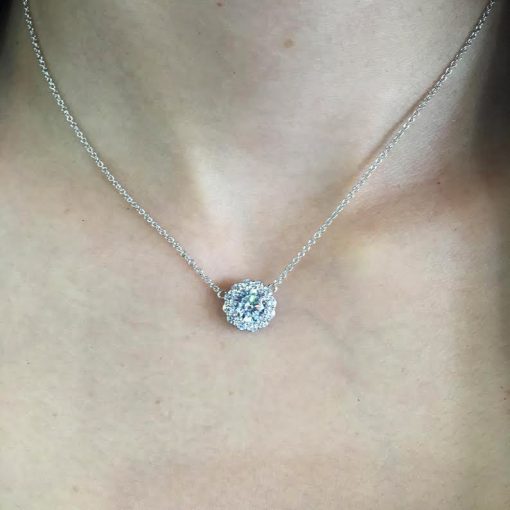 tacori diamond necklaces