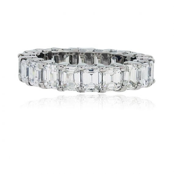 emerald cut eternity band boca raton 