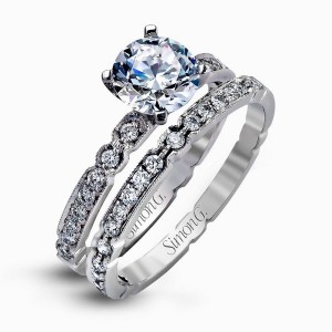 simon g vintage style ring