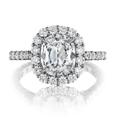 Henri Daussi Engagement Ring