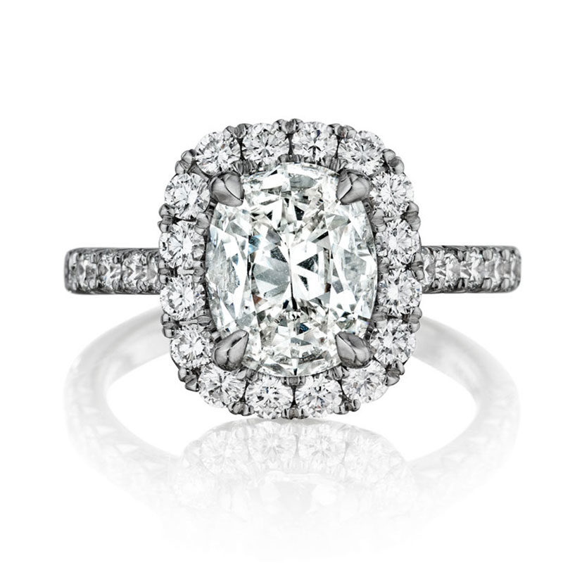 Henri Daussi Engagement Ring