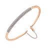 Gabriel & Co. 14k Yellow Gold Diamond Bangle