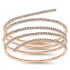 Gabriel & Co. 14k White Gold Diamond Bangle