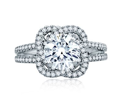 A. Jaffe engagement rings