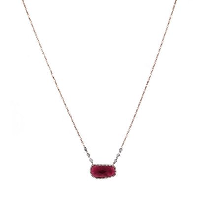 Meira T Ruby Necklace
