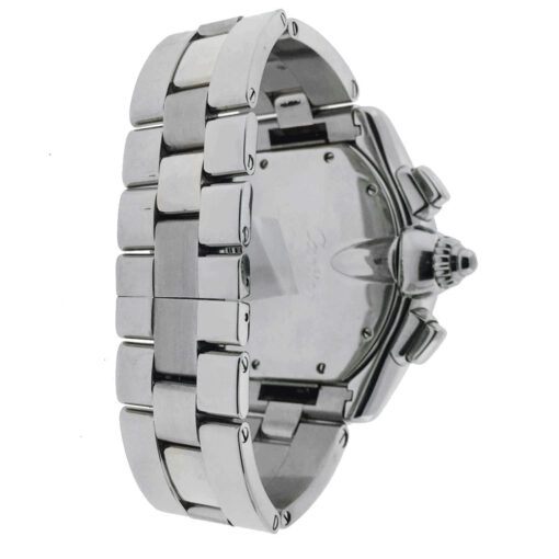 Cartier 2618 Roadster Stainless Steel Silver Chronograph Dial Watch - Image 4